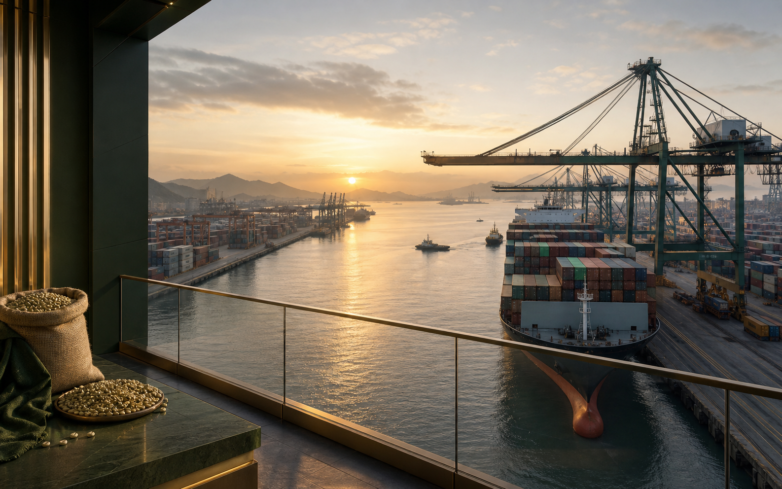 Hong Kong port and logistics coordination